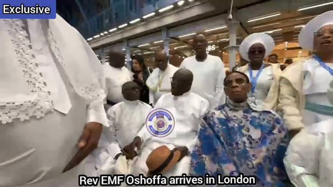 Rev. E.M.F. Oshoffa Arrives in London for UK Diocese Visit